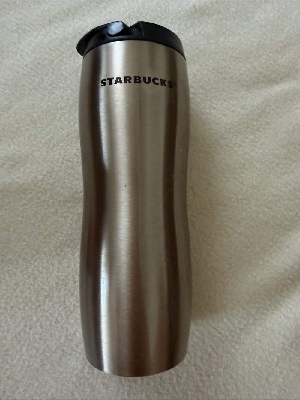 Vintage 2008 Starbucks Coffee Stainless Steel Travel Tumbler Mug 16 oz
